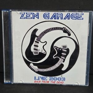 EXTREMELY RARE Zen Garage Live 2003 Back From The Dead ~ Demonstration Only CD